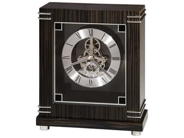 Howard Miller Batavia Macassar Ebony Mantel Clock HOW635177