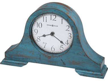 Howard Miller Tamson Teal Blue Mantel Clock HOW635181