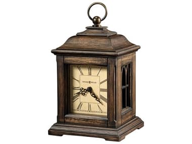 Howard Miller Talia Antique Oak Bracket Style Mantel Clock HOW635190