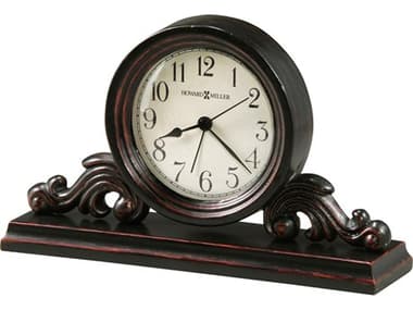 Howard Miller Bishop Worn Black Clock HOW645653