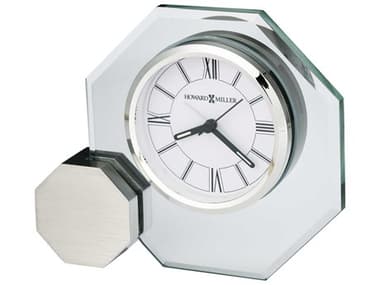 Howard Miller Brushed Silver Legend Tabletop Clock HOW645831