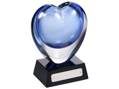 Howard Miller Blue Heart Bud Vase with Base HOW650187MM