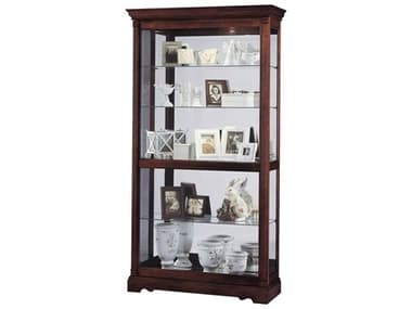 Howard Miller Dublin 14" Hardwood Curio Display Cabinet HOW680337
