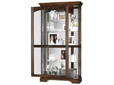 Howard Miller Hartland 14" Hardwood Curio Display Cabinet HOW680445