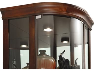 Howard Miller Marlowe 25" Hardwood Curio Display Cabinet HOW680529