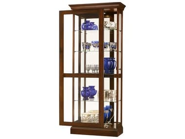 Howard Miller Berends IV 14" Hardwood Curio Display Cabinet HOW680580