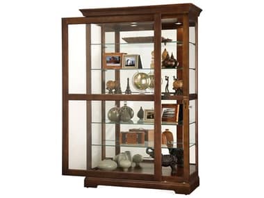 Howard Miller Kane 50" Hardwood Curio Display Cabinet HOW680625