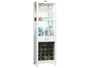 Howard Miller Samson II White Hardwood Bar Cabinet HOW690051