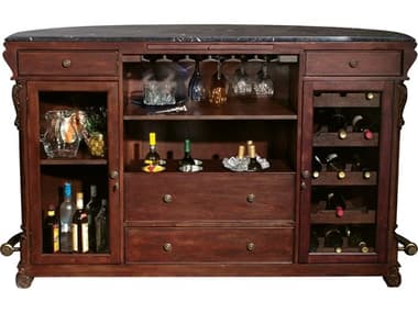 Howard Miller Niagara Cherry Hardwood Bar Cabinet HOW693001