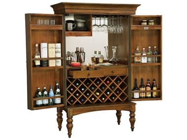 Howard Miller Toscana 43" Brown Hardwood Wine Cabinet HOW695015