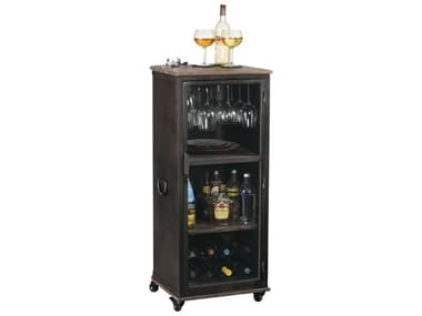 Howard Miller Stir Stick Brown Solid Wood Bar Cabinet HOW695272