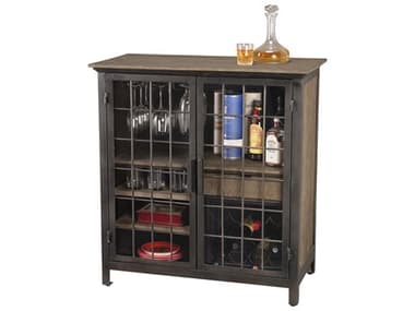Howard Miller Andie Gray Hardwood Bar Cabinet HOW695302