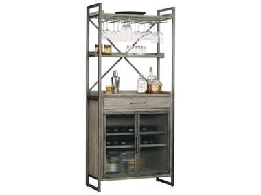 Howard Miller Studio Gray Hardwood Bar Cabinet HOW695316