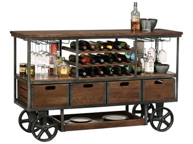 Howard Miller Budge Wood Brown Bar Cart HOW695324