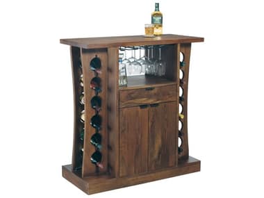 Howard Miller Connor Brown Hardwood Bar Cabinet HOW695334