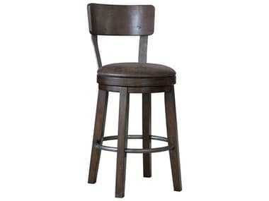 Howard Miller Bev Faux Leather Upholstered Hardwood Bar Stool HOW697040