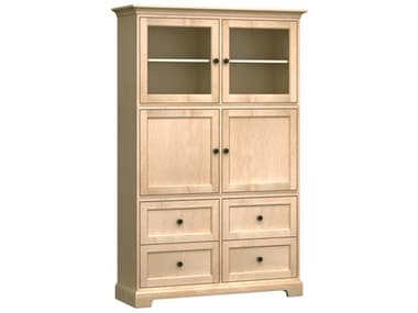 Howard Miller Custom Home Storage Cabinet 50" Wide Beige Hardwood Wardrobe Armoire HOWHS50M