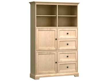 Howard Miller Custom Home Storage Cabinet 50" Wide Beige Hardwood Wardrobe Armoire HOWHS50P