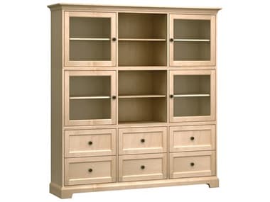 Howard Miller Custom Home Storage Cabinet 73'' Wide Hardwood Display HOWHS73M