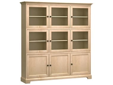 Howard Miller Custom Home Storage Cabinet 73'' Wide Hardwood Display HOWHS73N