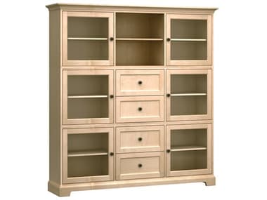 Howard Miller Custom Home Storage Cabinet 73'' Wide Hardwood Display HOWHS73R