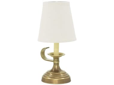 House of Troy Coach Accent Mini Antique Brass Table Lamp HTCH878AB