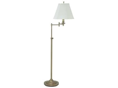 House of Troy Club 45-59&quot; Tall Nickel Floor Lamp HTCL200