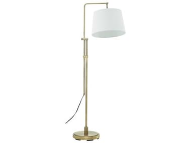 House of Troy Crown Point Brass Floor Lamp HTCR700
