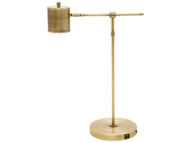 House of Troy Morris Antique Brass LED Desk Lamp HTMO250AB