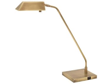 House of Troy Newbury Antique Brass LED Desk Lamp HTNEW250AB