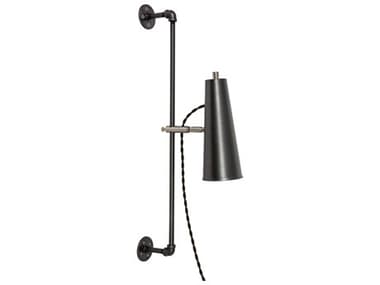 House of Troy Norton 23" Tall 1-Light Granite Satin Nickel Accents Gray LED Wall Sconce HTNOR375GTSN
