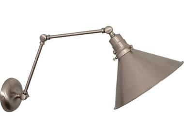 House of Troy Otis 1-Light Satin Nickel Swing Wall Sconce HTOT625SN