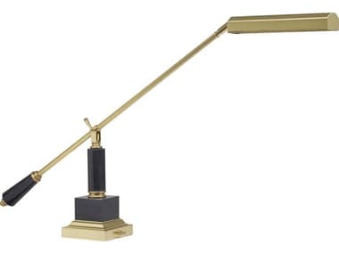 House of Troy Polished Brass 1-light Desk / Piano Lamp HTP10190M