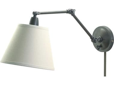 House of Troy Library 9" Wide Direct Wire 1-Light Black Picture Light HTPL20