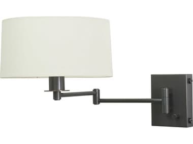House of Troy 12" Tall 1-Light Black Swing Wall Sconce HTWS776