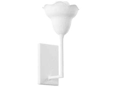 Hudson Valley Alora 1-Light White Plaster Wall Sconce HV1281WP