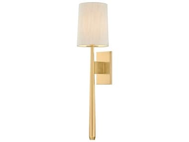Hudson Valley Bridgeton 1-Light Aged Brass Wall Sconce HV1771AGB
