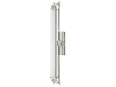Hudson Valley Plandome 1-Light Polished Nickel Vanity Light HV4728PN