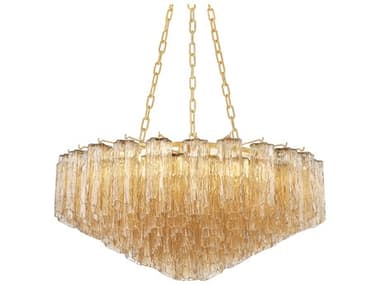 Hudson Valley Watertown 9-Light Aged Brass Chandelier HV4909AGB