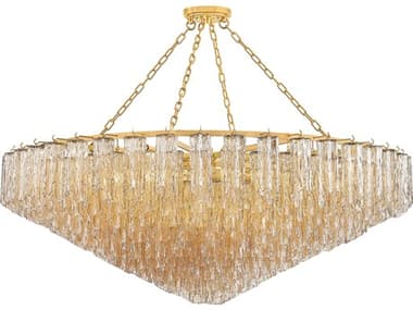 Hudson Valley Watertown 33-Light Aged Brass Chandelier HV4945AGB