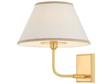 Hudson Valley Durland 1-Light Aged Brass Wall Sconce HV7421AGB