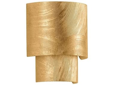 Hudson Valley Moray 2-Light Vintage Gold Leaf Wall Sconce HV8509VGL