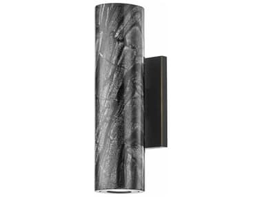 Hudson Valley Predock 10" Tall 2-Light Black Brass LED Wall Sconce HV9102BBR