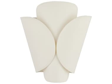 Hudson Valley Savoie 1-Light Off White Brass Wall Sconce HV9201AGBA