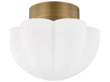 Hudson Valley Seabrook 1-Light Historic Bronze Flush Mount HVCB1616HB