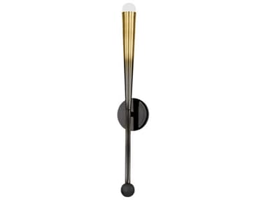 Hudson Valley Adley 1-Light Gradient Brass Wall Sconce HVCB3841GB