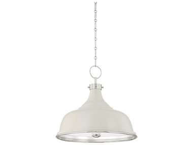 Hudson Valley Painted No. 1 3-Light Off White Pendant HVMDS300PNOW