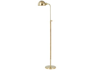 Hudson Valley Devon 50" Tall Aged Brass Floor Lamp HVMDSL521AGB