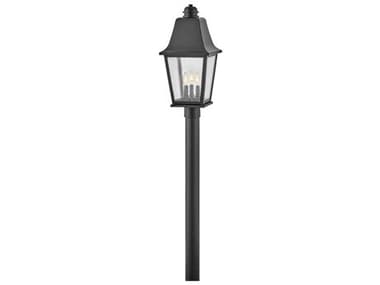 Hinkley Kingston 3 - Light Outdoor Post Light HY10011BK
