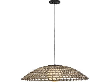 Hinkley Open Air 1-Light Black Dome Pendant HY10395BKLV
